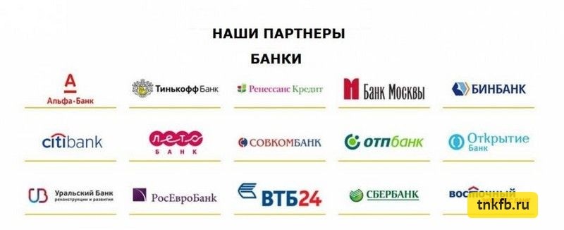 Банки партнеры Тинькофф